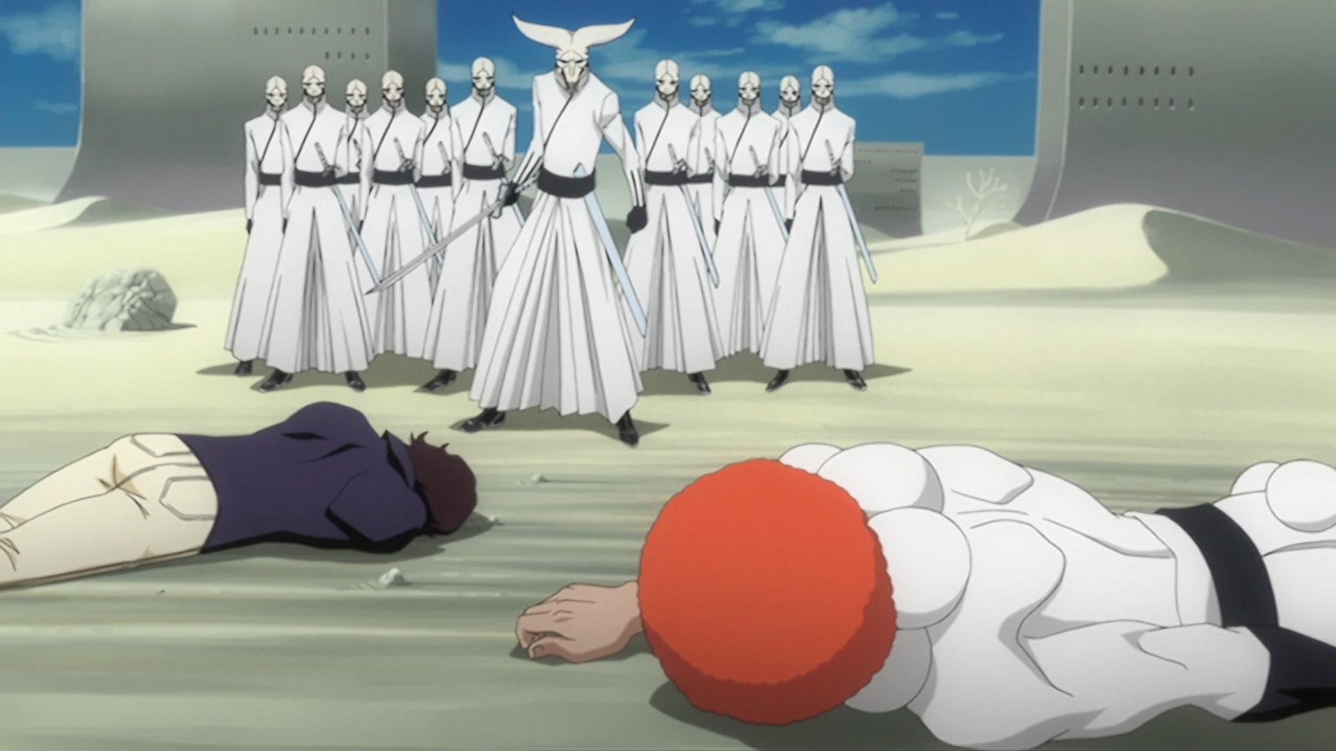 Bleach Ep 196: Joining the Battle! The Strongest Shinigami Army Appears @ 00:06:15