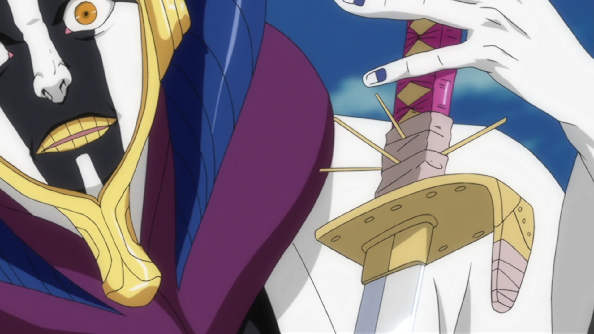 Bleach Ep 199: Holy Birth, The Resurrected Szayelaporro @ 00:03:30