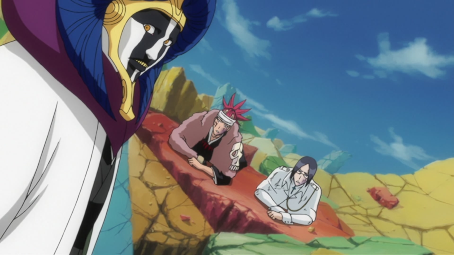 Bleach Ep 199: Holy Birth, The Resurrected Szayelaporro @ 00:10:42