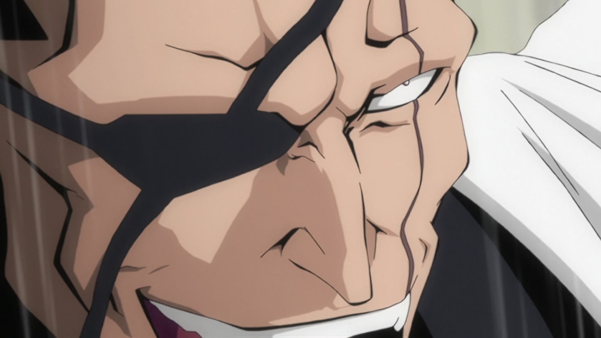 Bleach Ep 200: The Hardest Body!? Cut Down Nnoitra @ 00:01:39