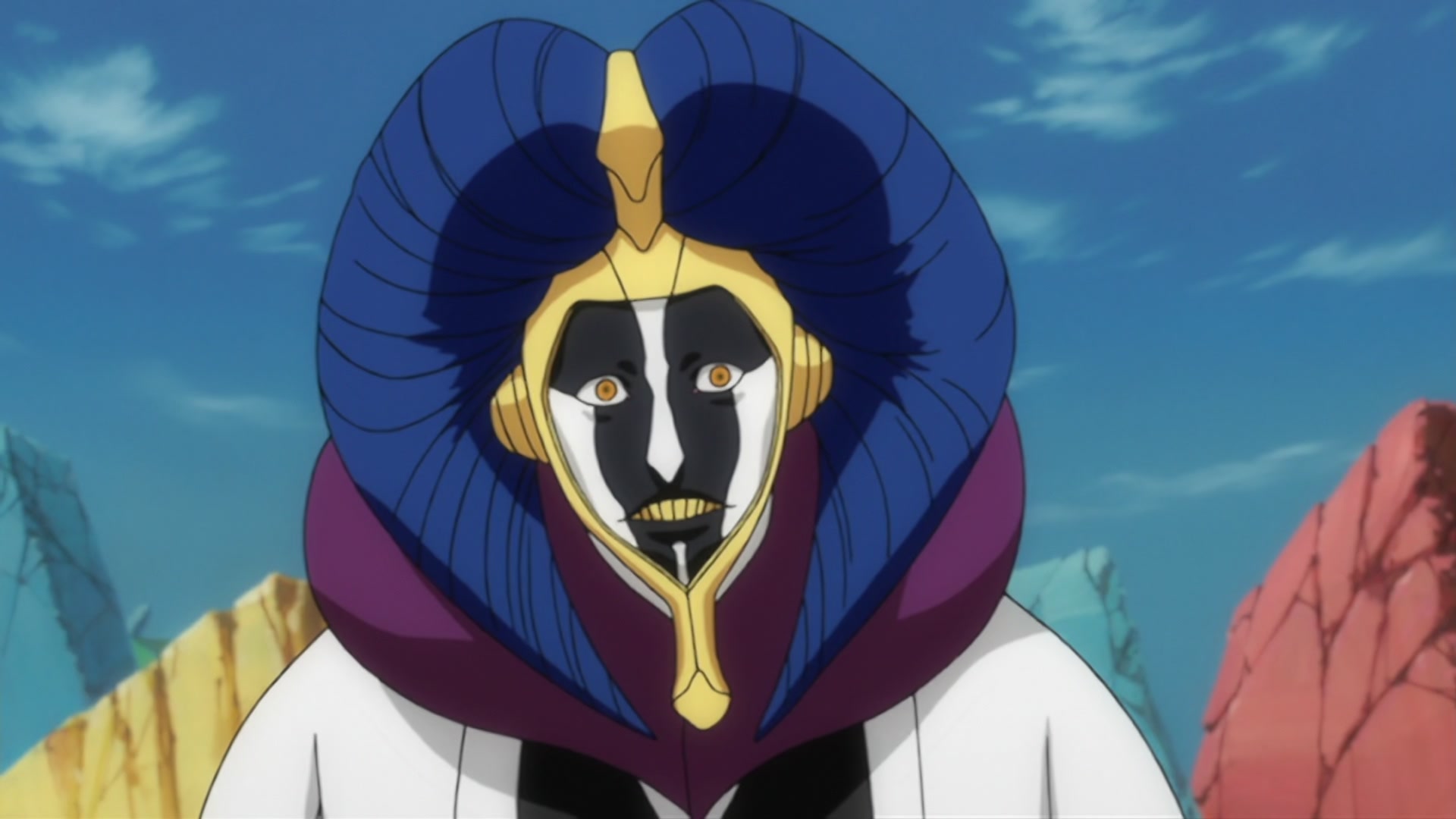 Bleach Ep 200: The Hardest Body!? Cut Down Nnoitra @ 00:02:25