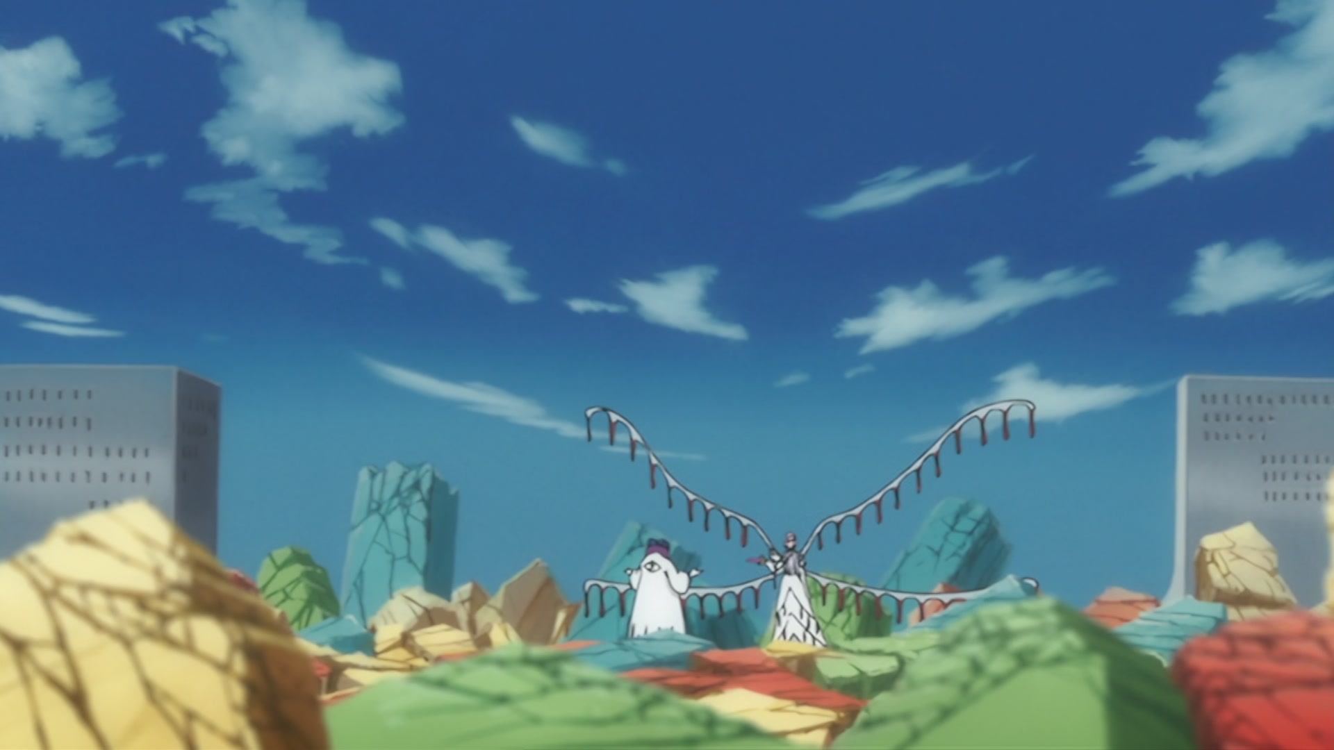 Bleach Ep 200: The Hardest Body!? Cut Down Nnoitra @ 00:06:13