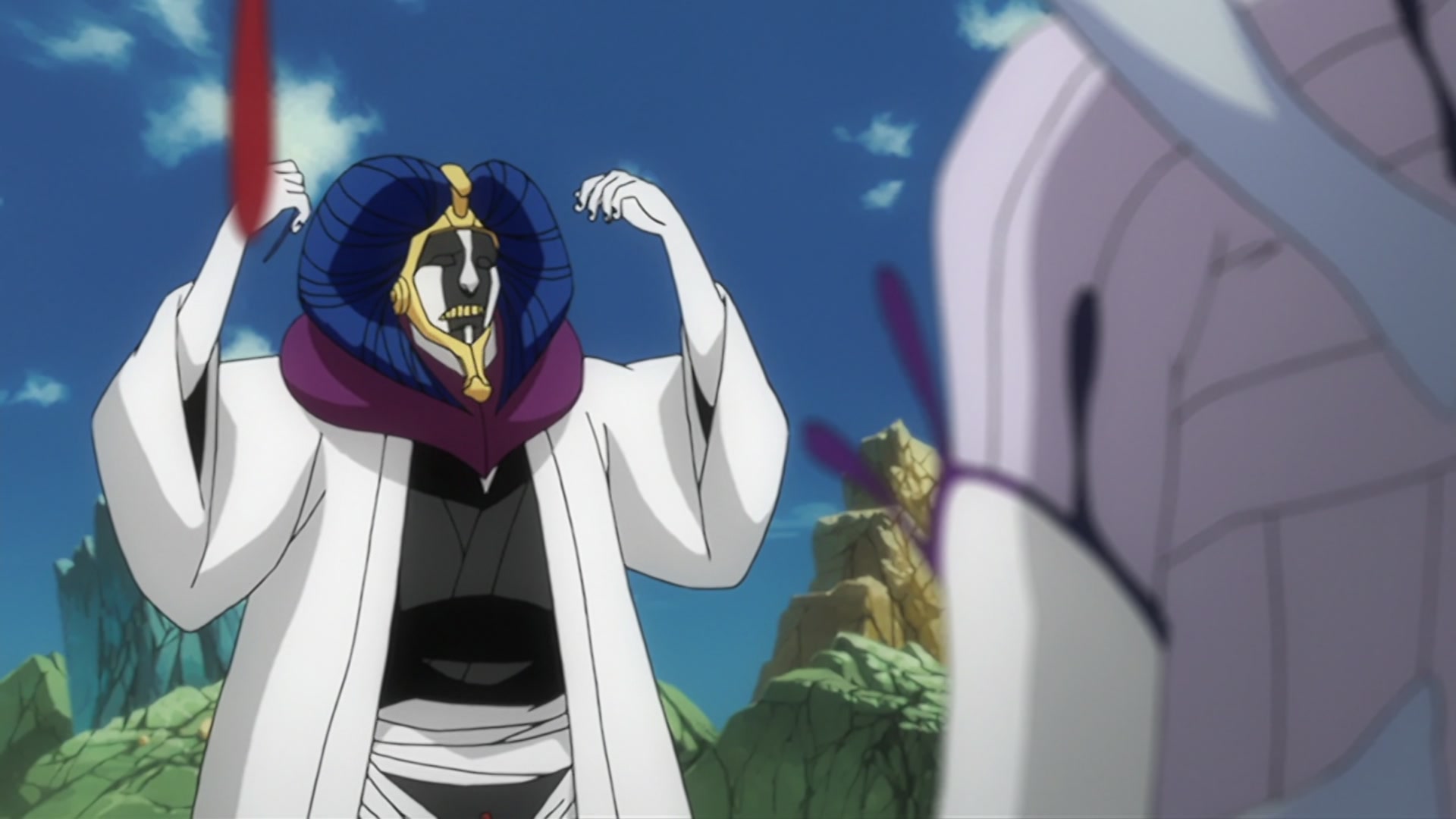 Bleach Ep 200: The Hardest Body!? Cut Down Nnoitra @ 00:06:31