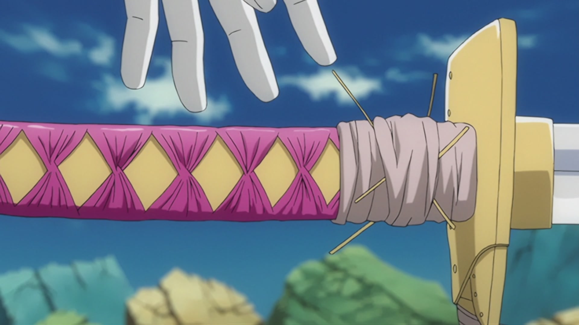 Bleach Ep 200: The Hardest Body!? Cut Down Nnoitra @ 00:06:50