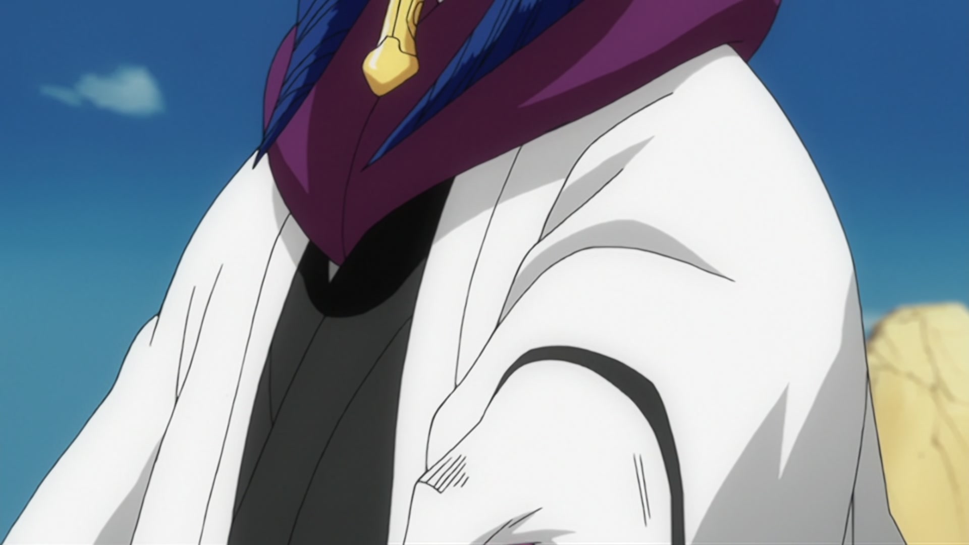 Bleach Ep 200: The Hardest Body!? Cut Down Nnoitra @ 00:06:54