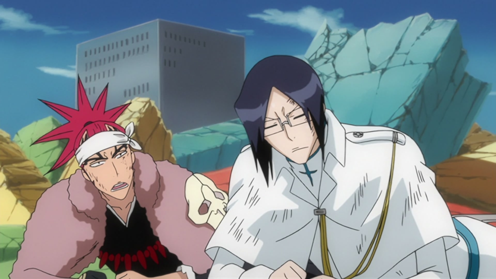 Bleach Ep 200: The Hardest Body!? Cut Down Nnoitra @ 00:09:46
