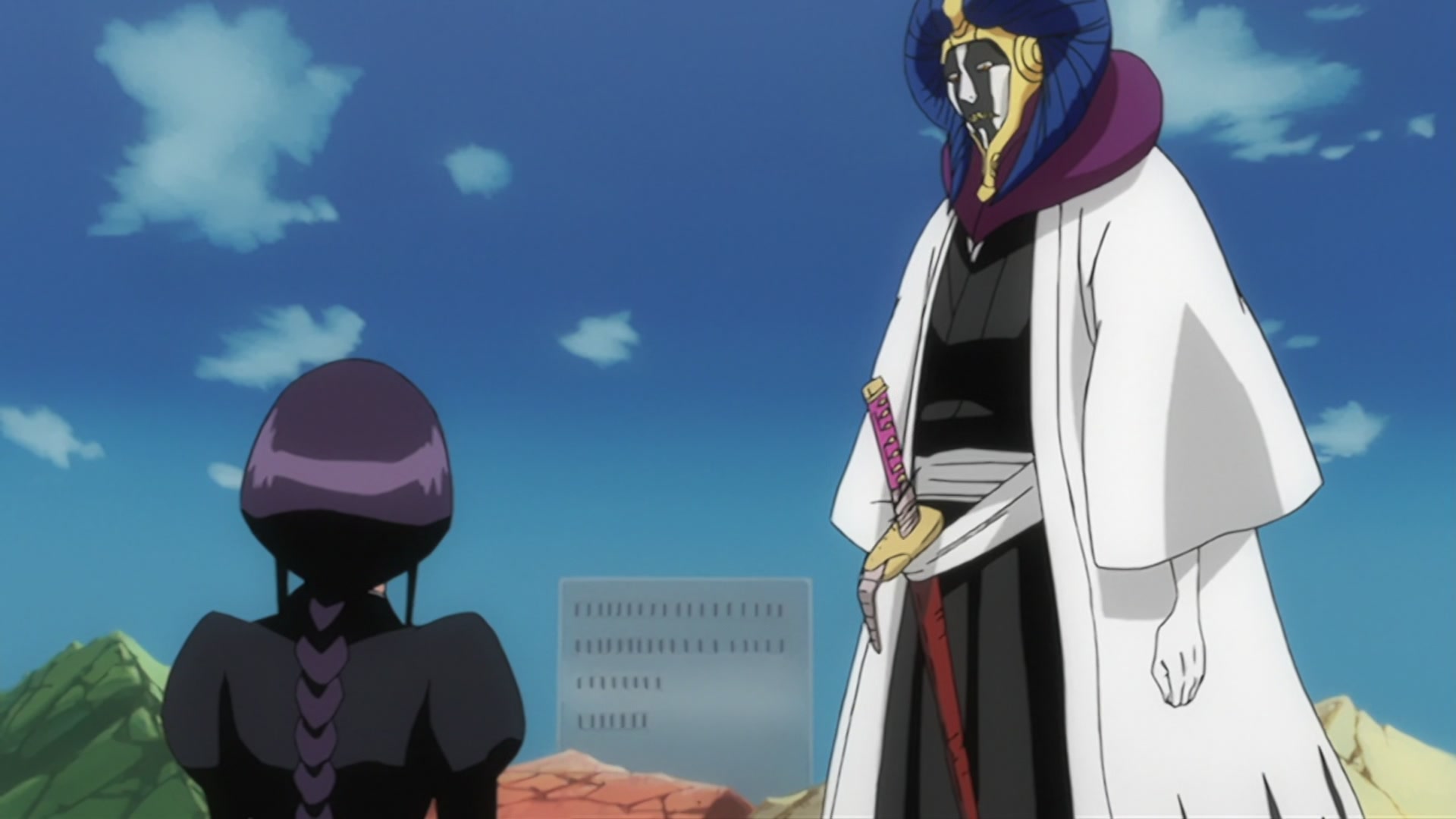 Bleach Ep 200: The Hardest Body!? Cut Down Nnoitra @ 00:10:09
