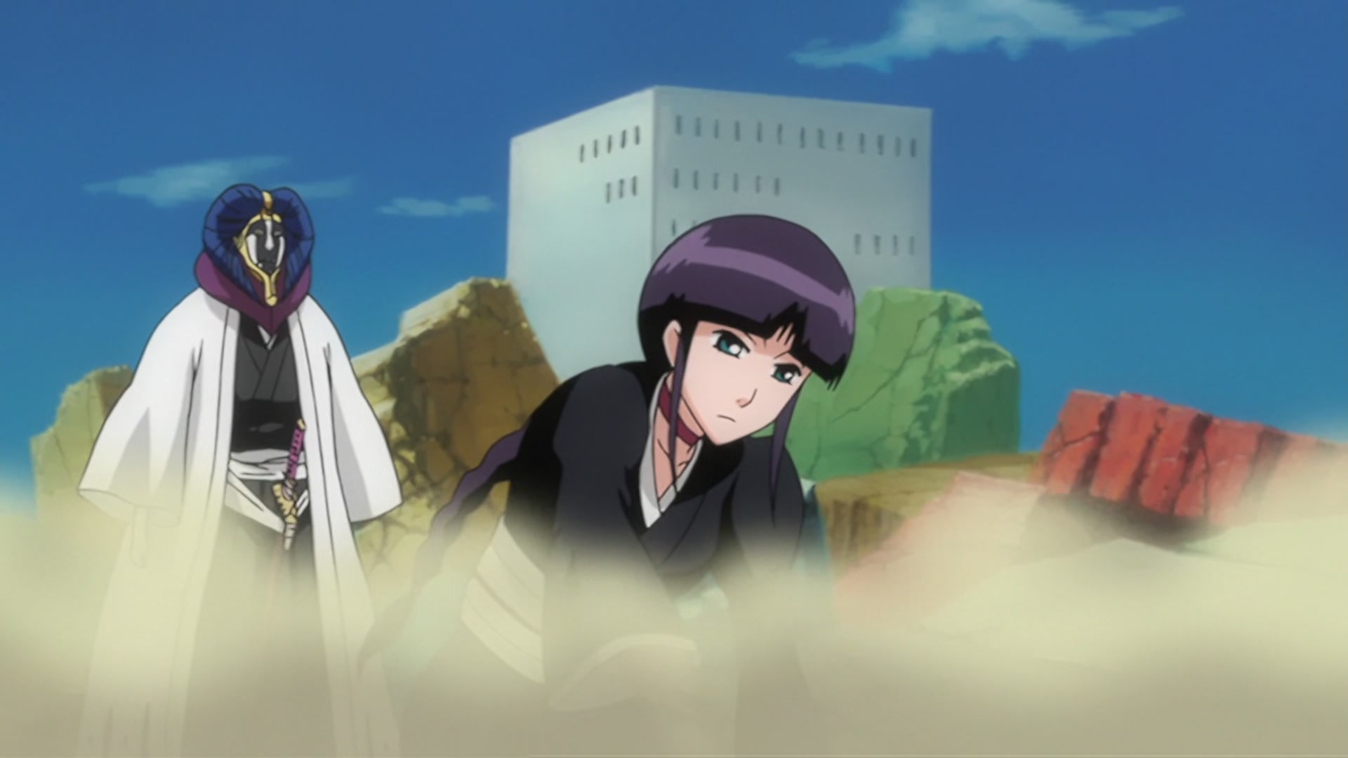 Bleach Ep 200: The Hardest Body!? Cut Down Nnoitra @ 00:10:19