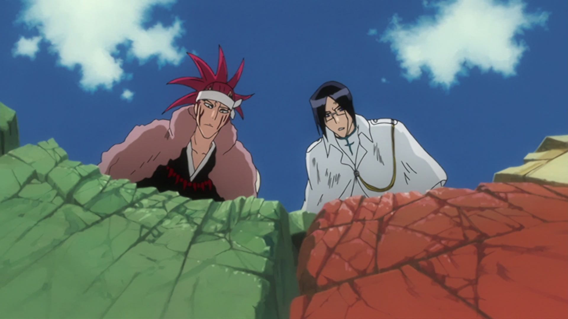 Bleach Ep 200: The Hardest Body!? Cut Down Nnoitra @ 00:11:33