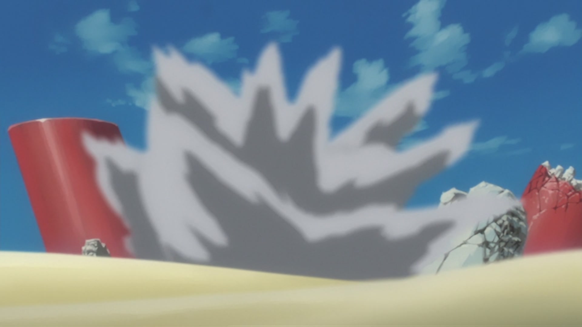 Bleach Ep 200: The Hardest Body!? Cut Down Nnoitra @ 00:12:57