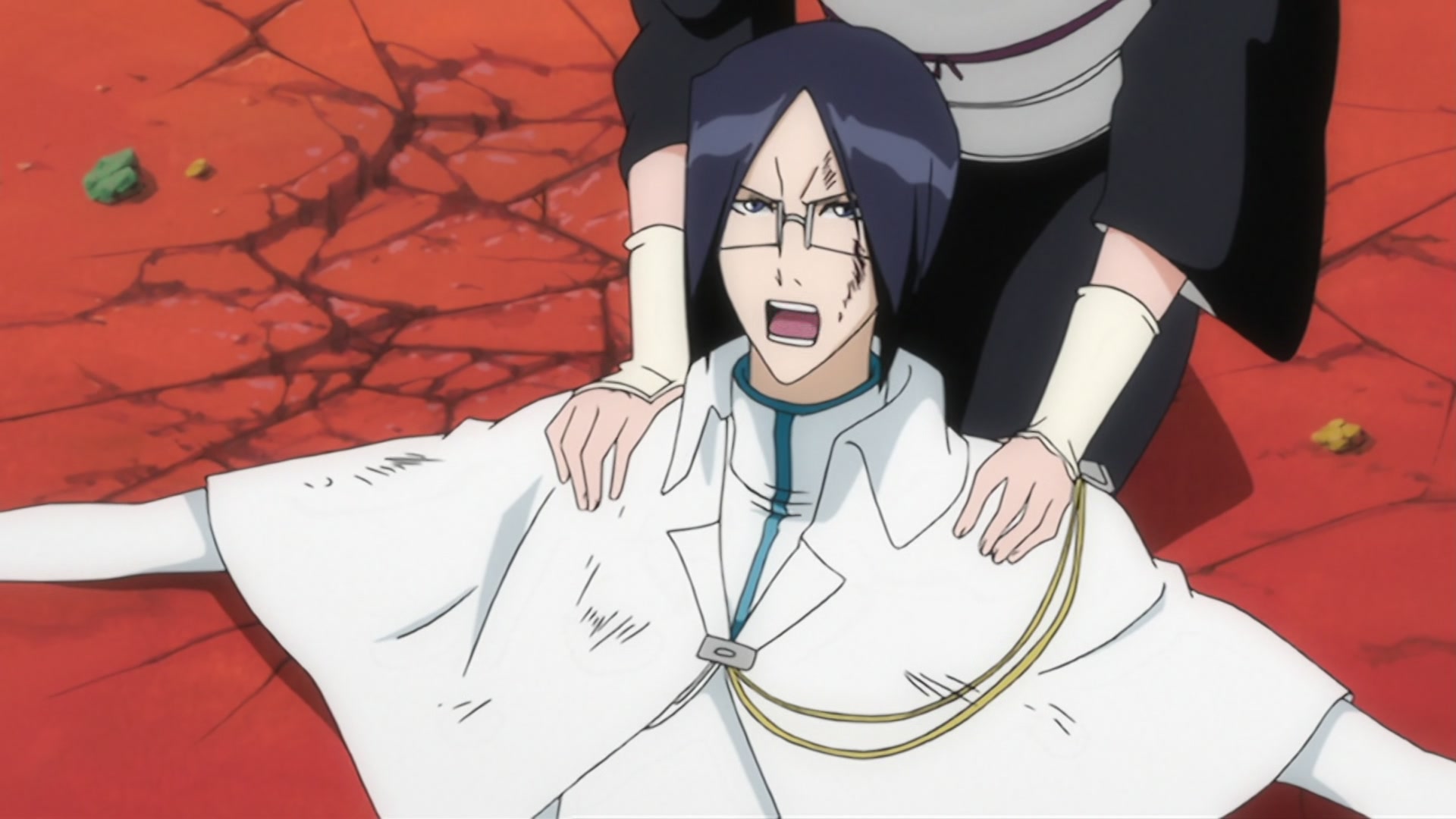 Bleach Ep 200: The Hardest Body!? Cut Down Nnoitra @ 00:14:29