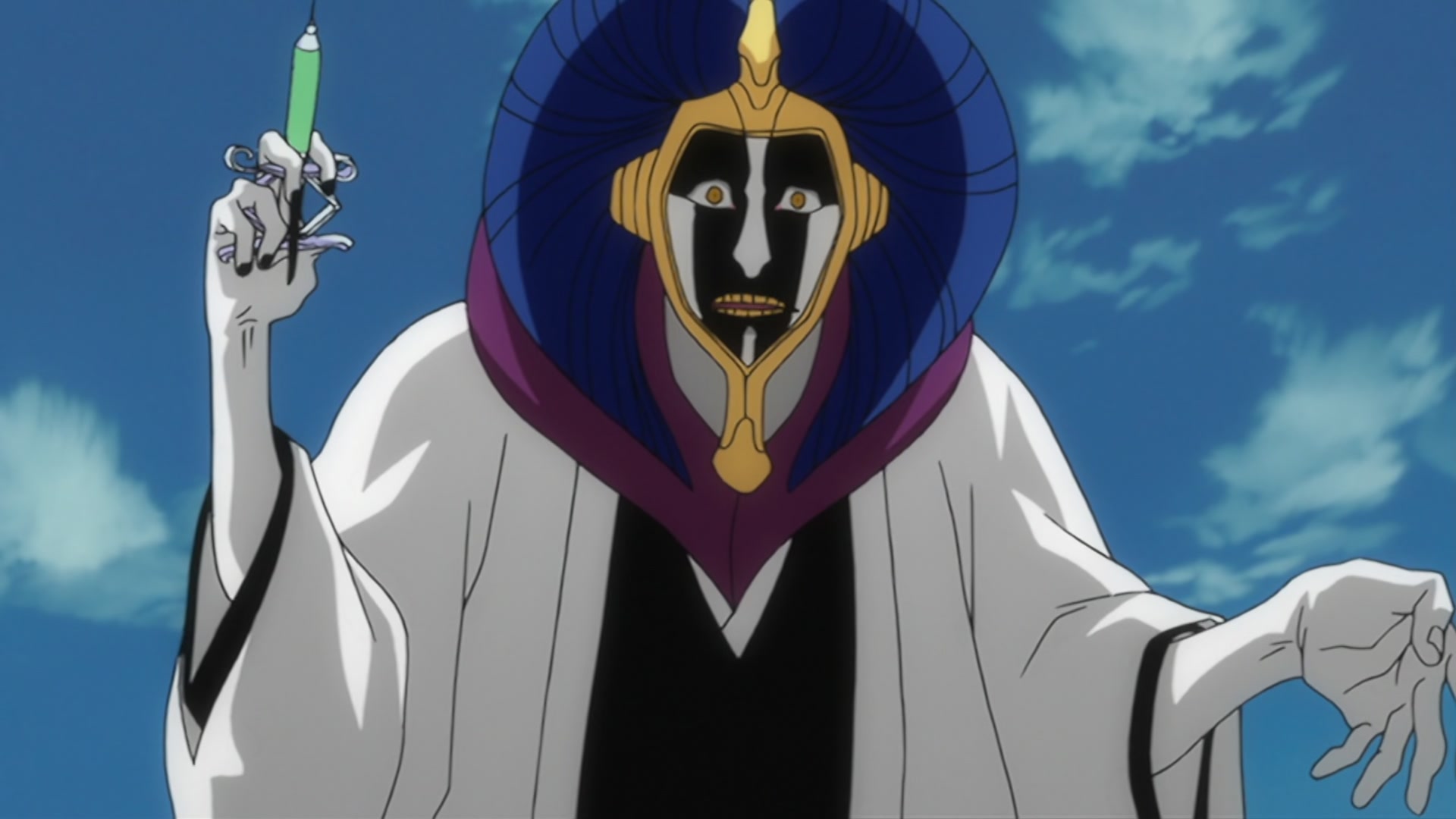 Bleach Ep 200: The Hardest Body!? Cut Down Nnoitra @ 00:14:53