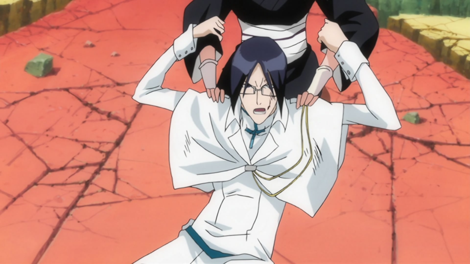 Bleach Ep 200: The Hardest Body!? Cut Down Nnoitra @ 00:15:02