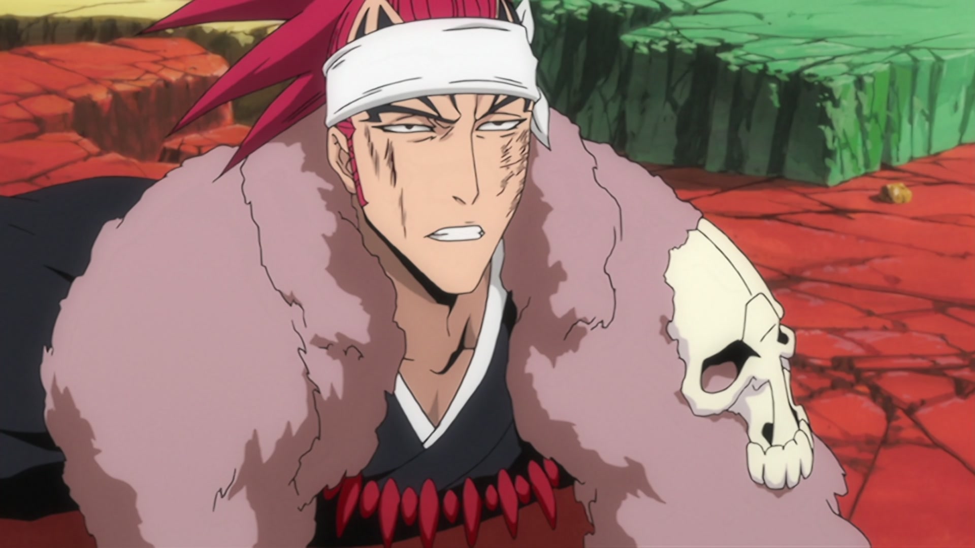 Bleach Ep 200: The Hardest Body!? Cut Down Nnoitra @ 00:15:30