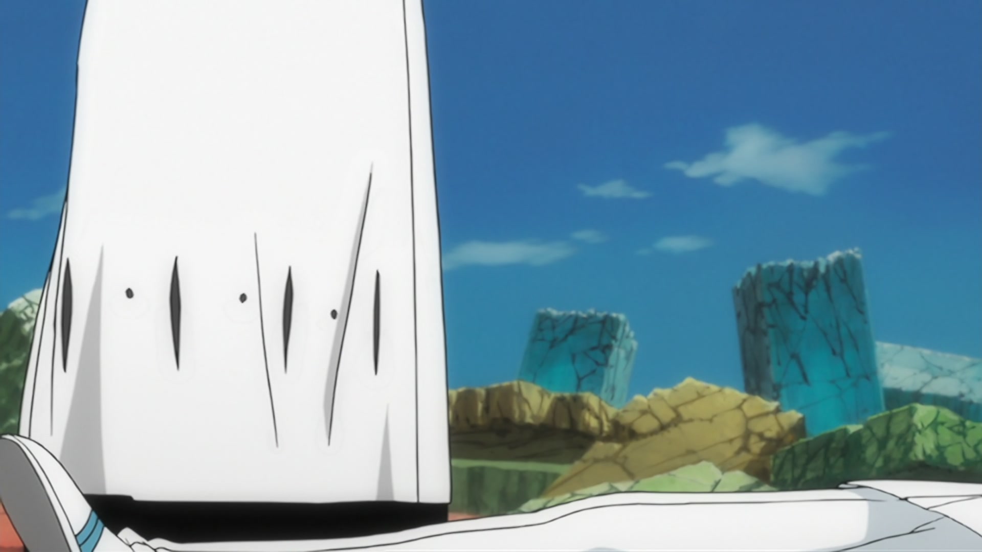 Bleach Ep 200: The Hardest Body!? Cut Down Nnoitra @ 00:15:53
