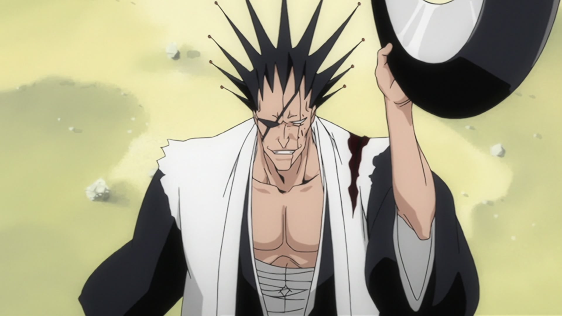 Bleach Ep 200: The Hardest Body!? Cut Down Nnoitra @ 00:19:13