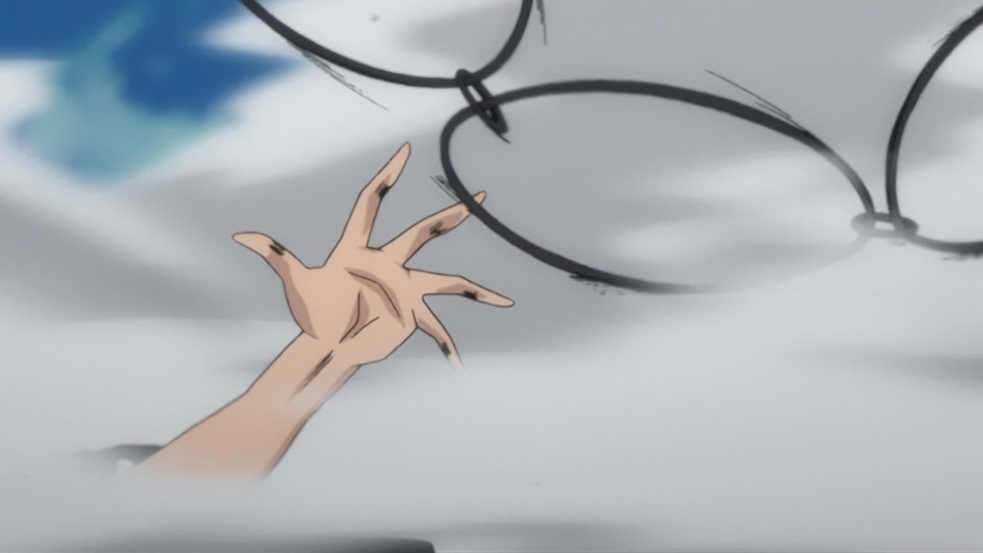 Bleach Ep 201: Nnoitra Released! Multiplying Arms @ 00:01:58
