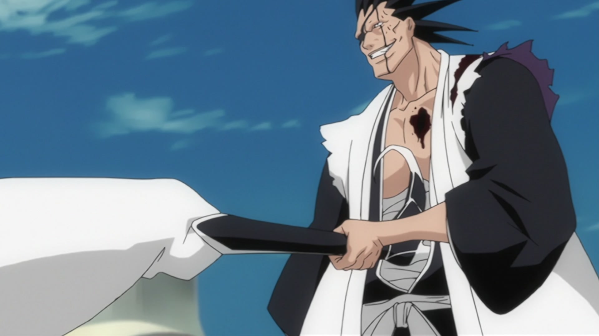 Bleach Ep 201: Nnoitra Released! Multiplying Arms @ 00:04:47