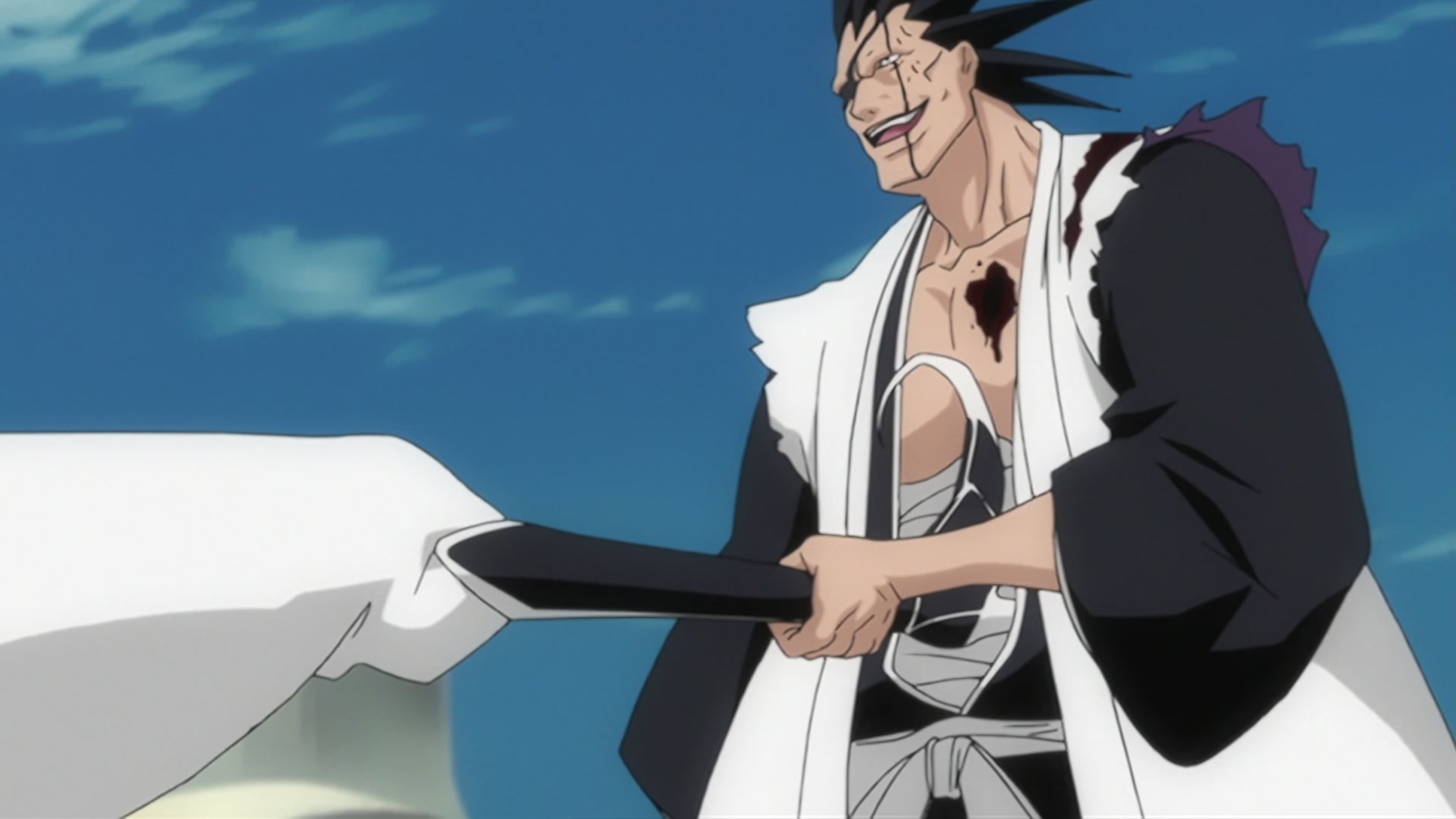 Bleach Ep 201: Nnoitra Released! Multiplying Arms @ 00:04:51