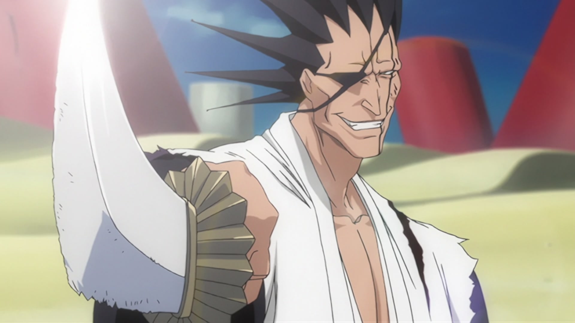 Bleach Ep 201: Nnoitra Released! Multiplying Arms @ 00:05:06