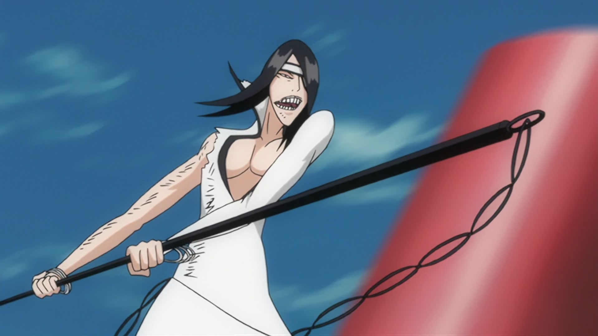 Bleach Ep 201: Nnoitra Released! Multiplying Arms @ 00:05:15