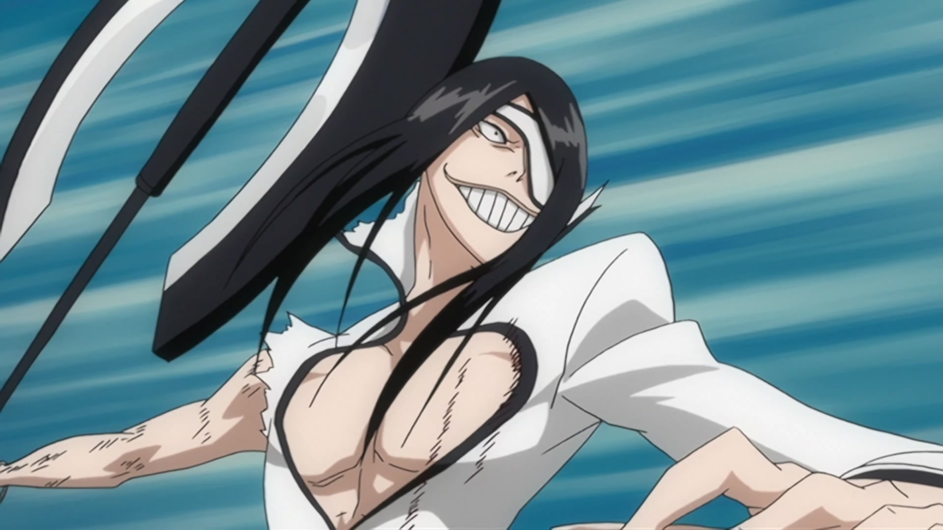 Bleach Ep 201: Nnoitra Released! Multiplying Arms @ 00:05:20