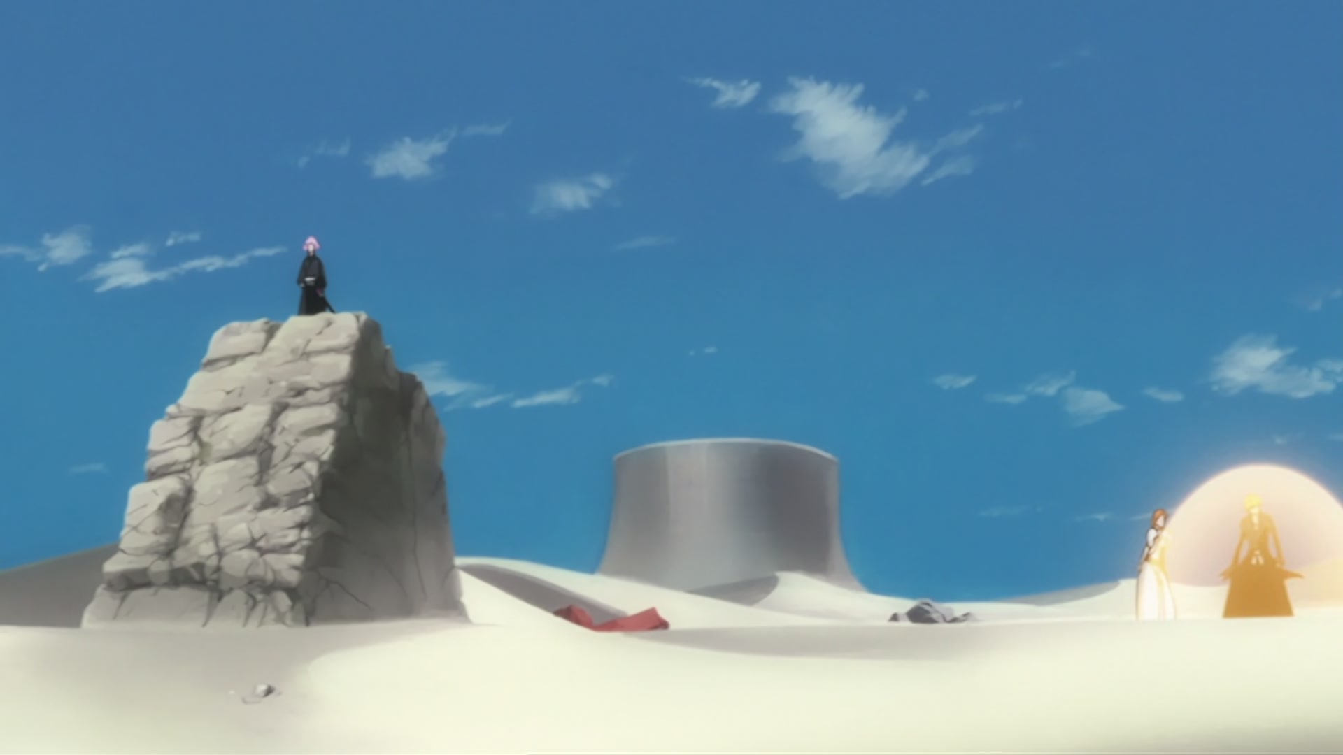 Bleach Ep 201: Nnoitra Released! Multiplying Arms @ 00:05:54
