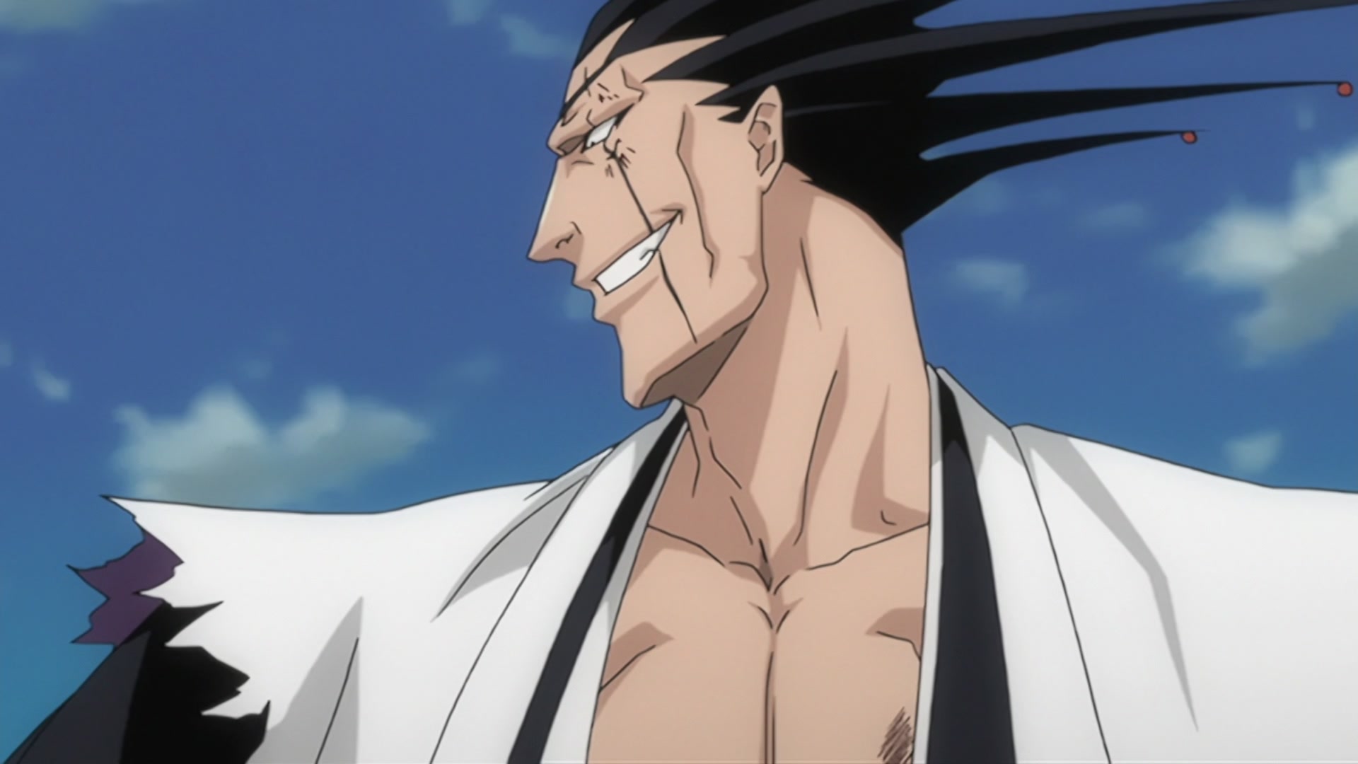 Bleach Ep 201: Nnoitra Released! Multiplying Arms @ 00:09:06