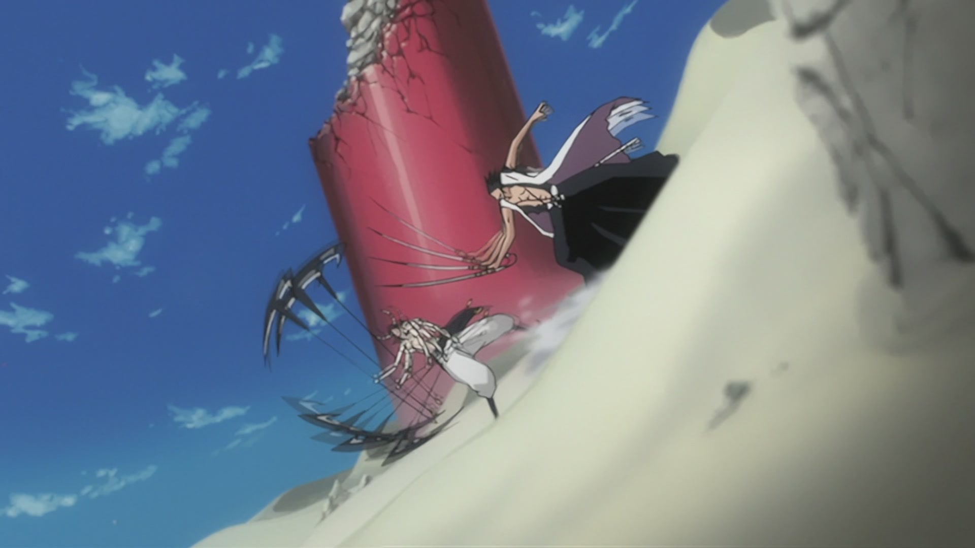 Bleach Ep 202: Fierce Fight Conclusion! Who's the Strongest? @ 00:07:36