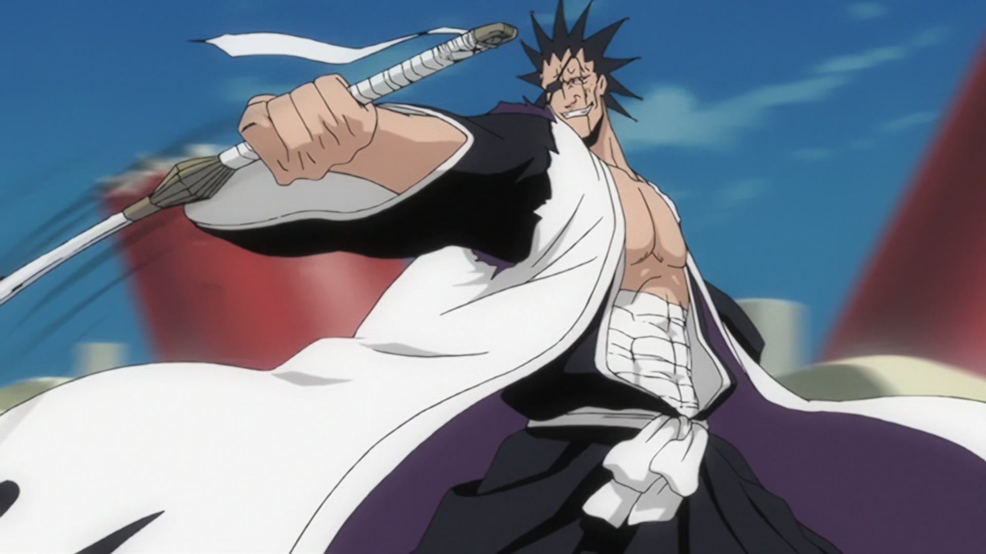 Bleach Ep 203: Karakura Town Gathers! Aizen versus Shinigami @ 00:01:53