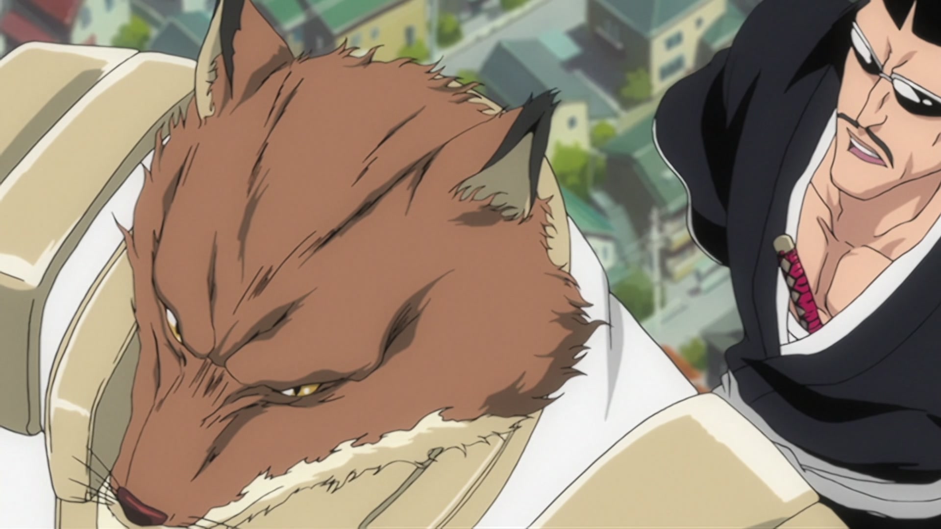 Bleach Ep 215: Defend Karakura Town! Entire Appearance of the Shinigami @ 00:07:40