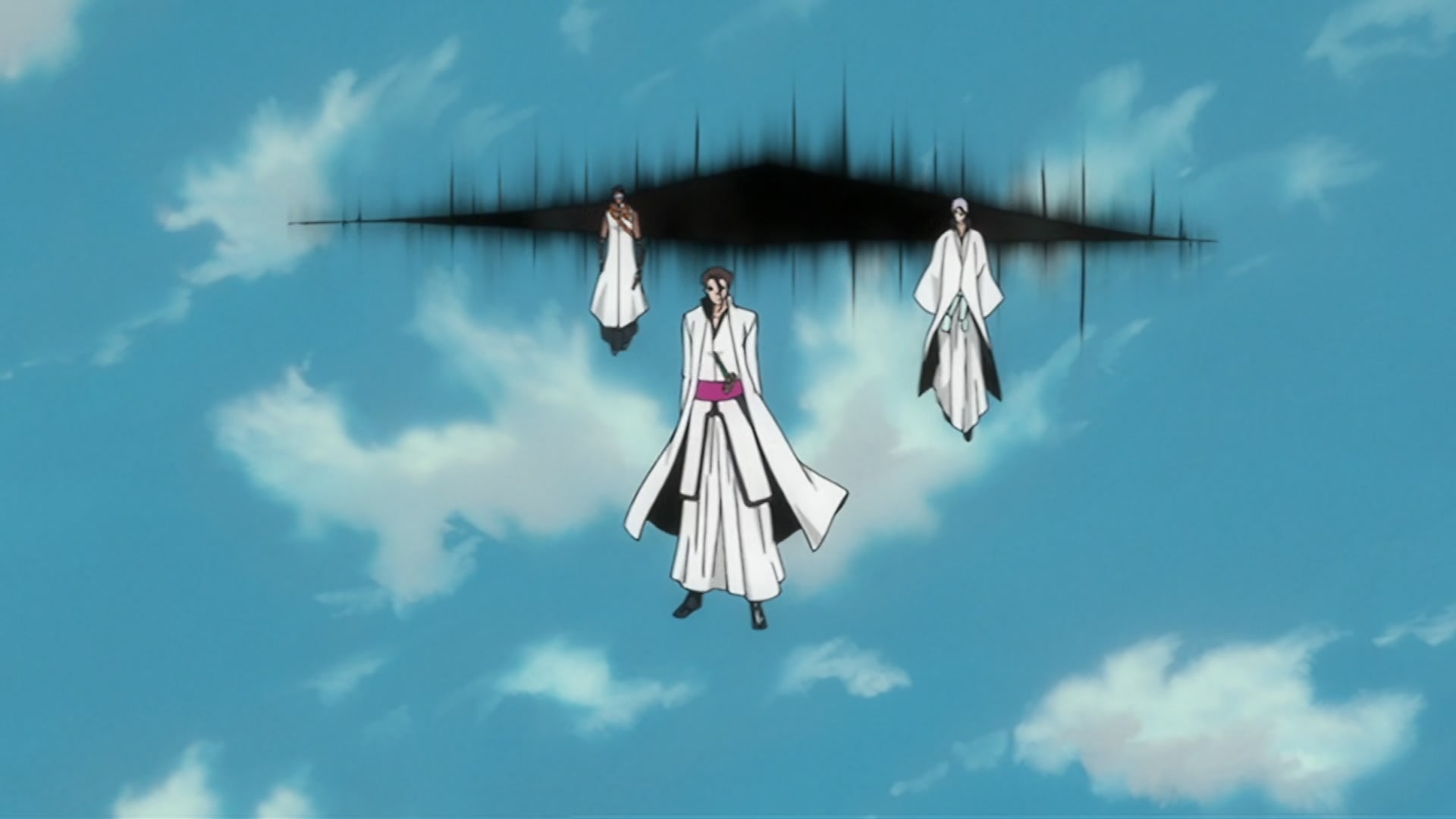 Bleach Ep 216: Elite! The Four Shinigami @ 00:01:53