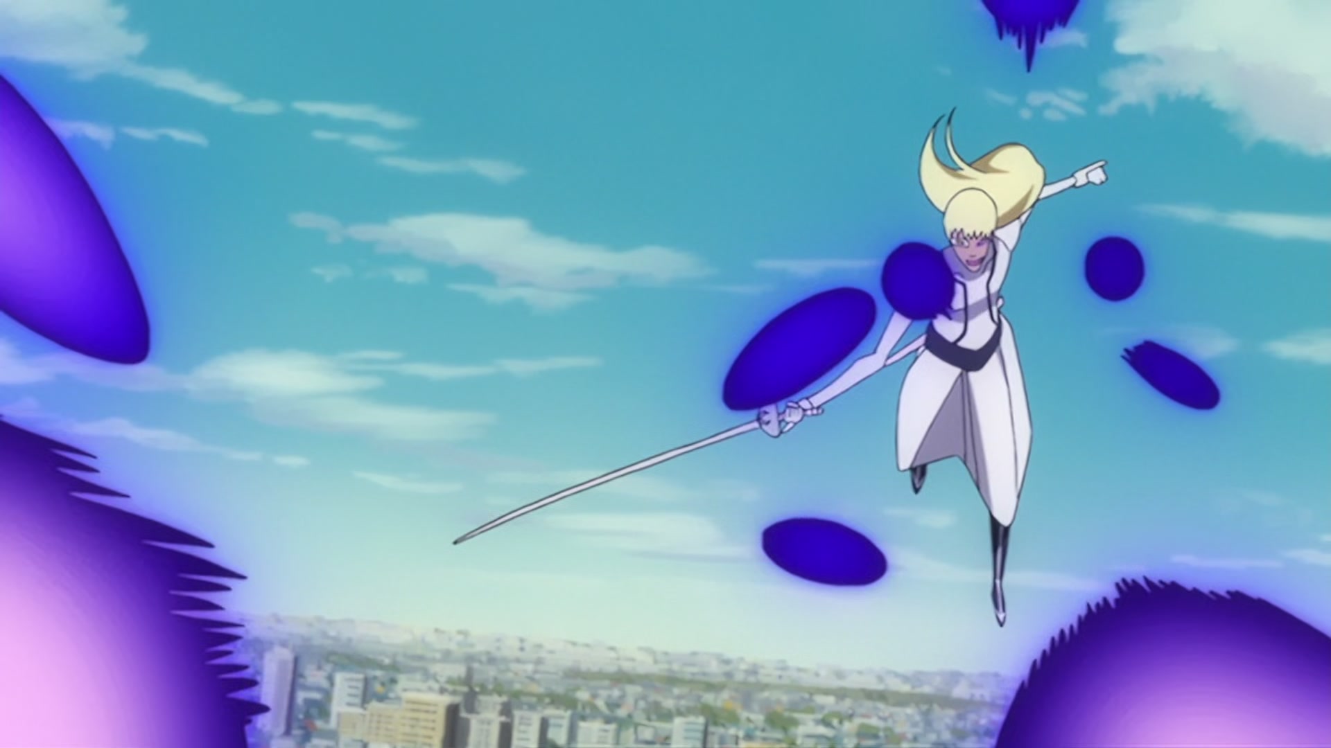 Bleach Ep 219: Hisagi's Shikai! The Name is... @ 00:08:29