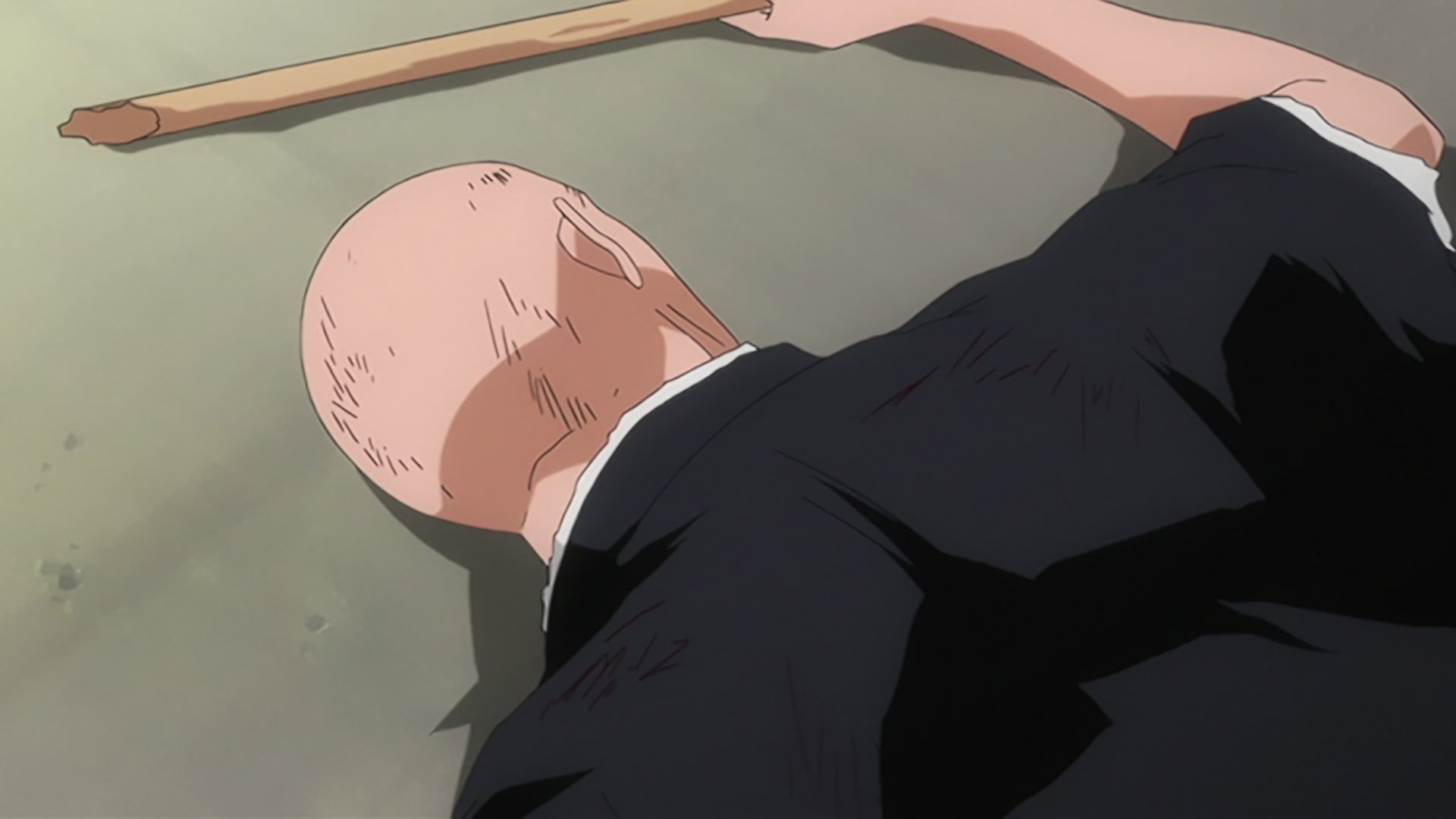Bleach Ep 220: Ikkaku Falls! The Shinigami's Crisis @ 00:05:18