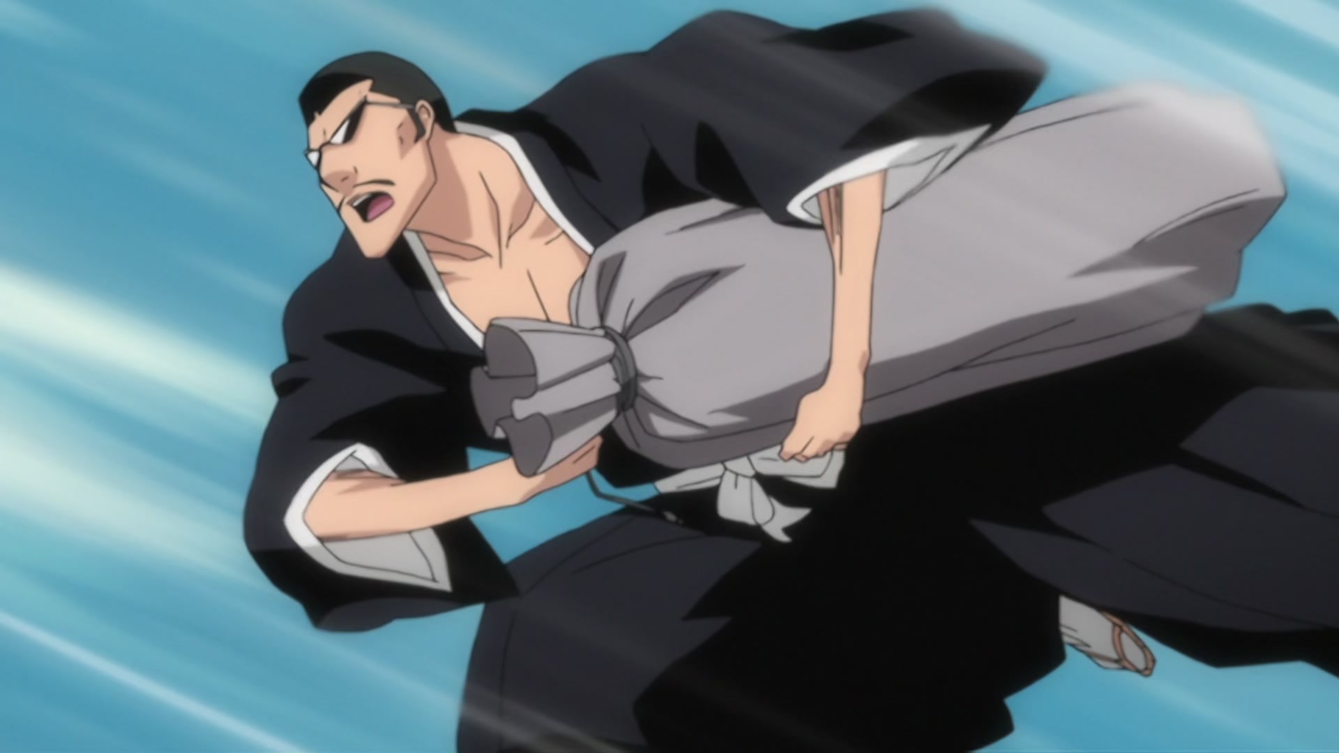 Bleach Ep 220: Ikkaku Falls! The Shinigami's Crisis @ 00:07:22