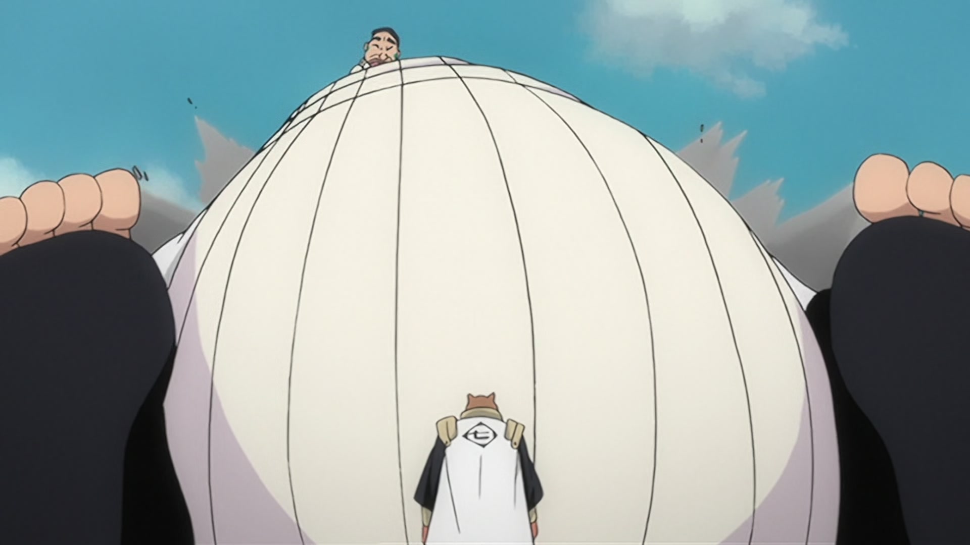 Bleach Ep 220: Ikkaku Falls! The Shinigami's Crisis @ 00:12:26