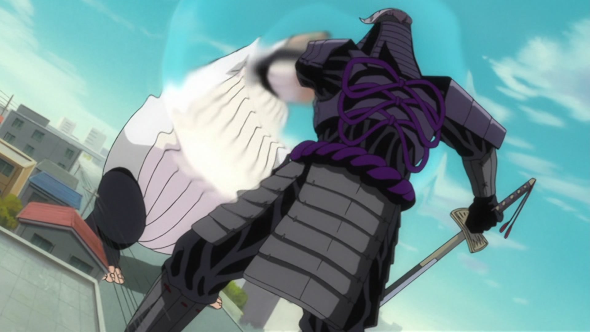 Bleach Ep 220: Ikkaku Falls! The Shinigami's Crisis @ 00:14:25