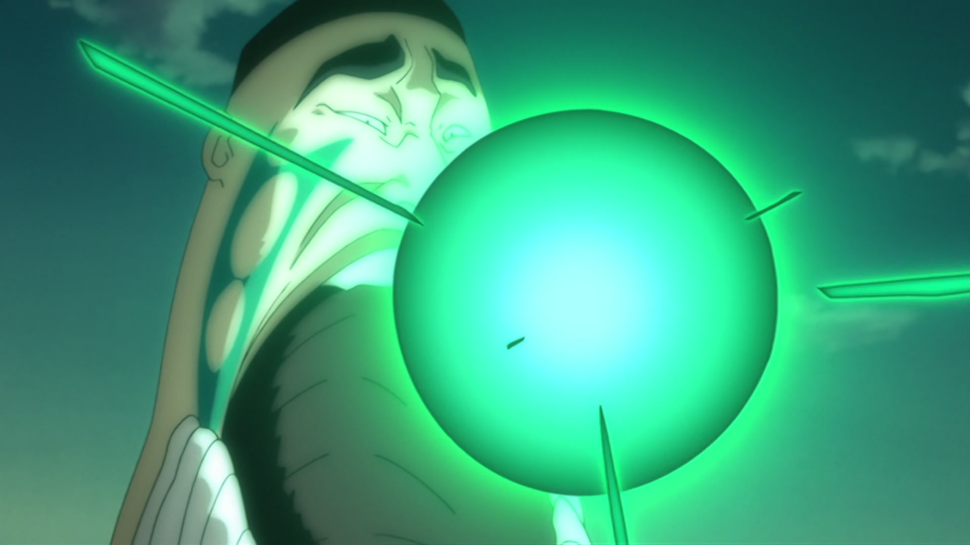 Bleach Ep 220: Ikkaku Falls! The Shinigami's Crisis @ 00:15:32