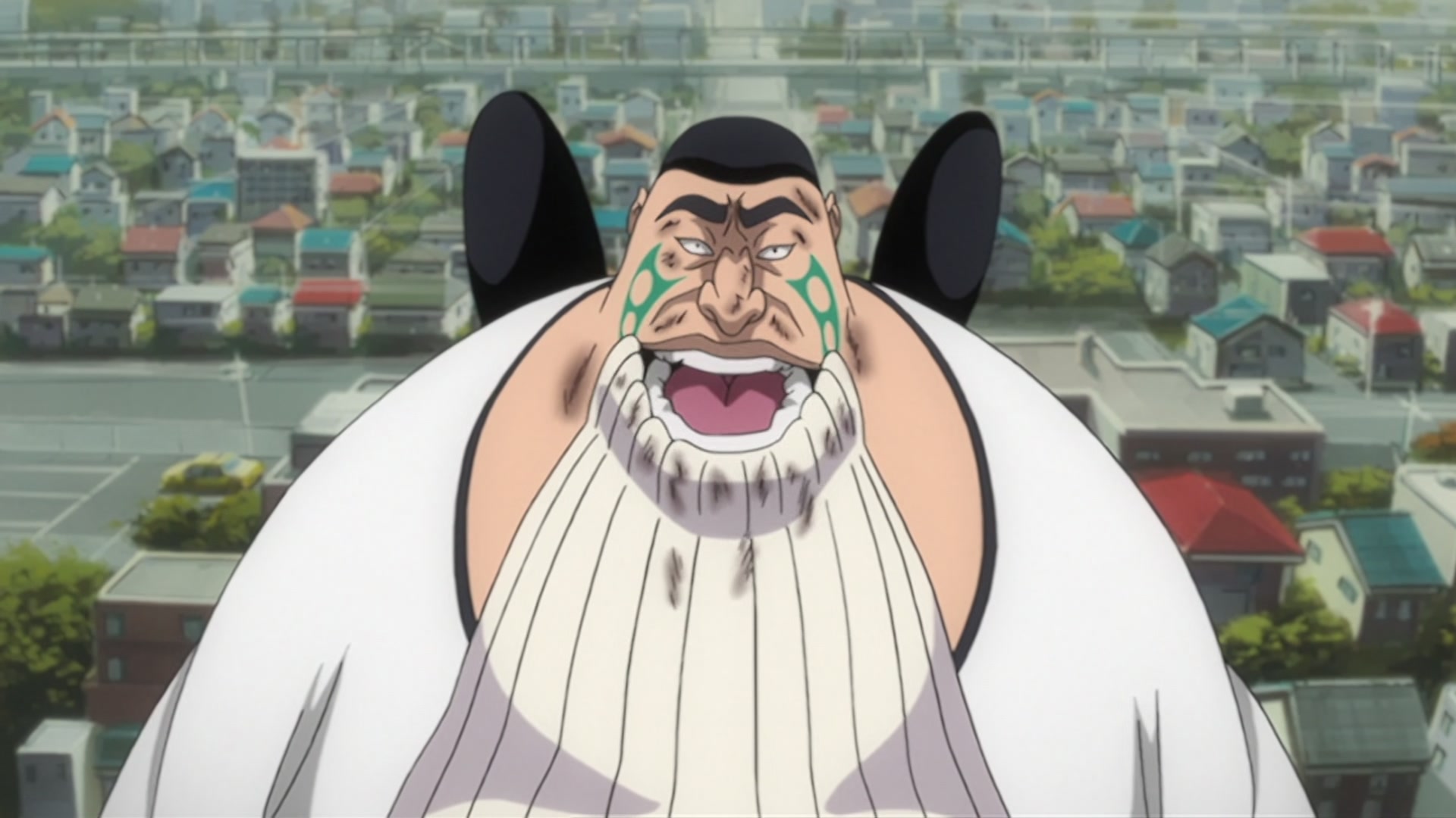 Bleach Ep 220: Ikkaku Falls! The Shinigami's Crisis @ 00:16:34