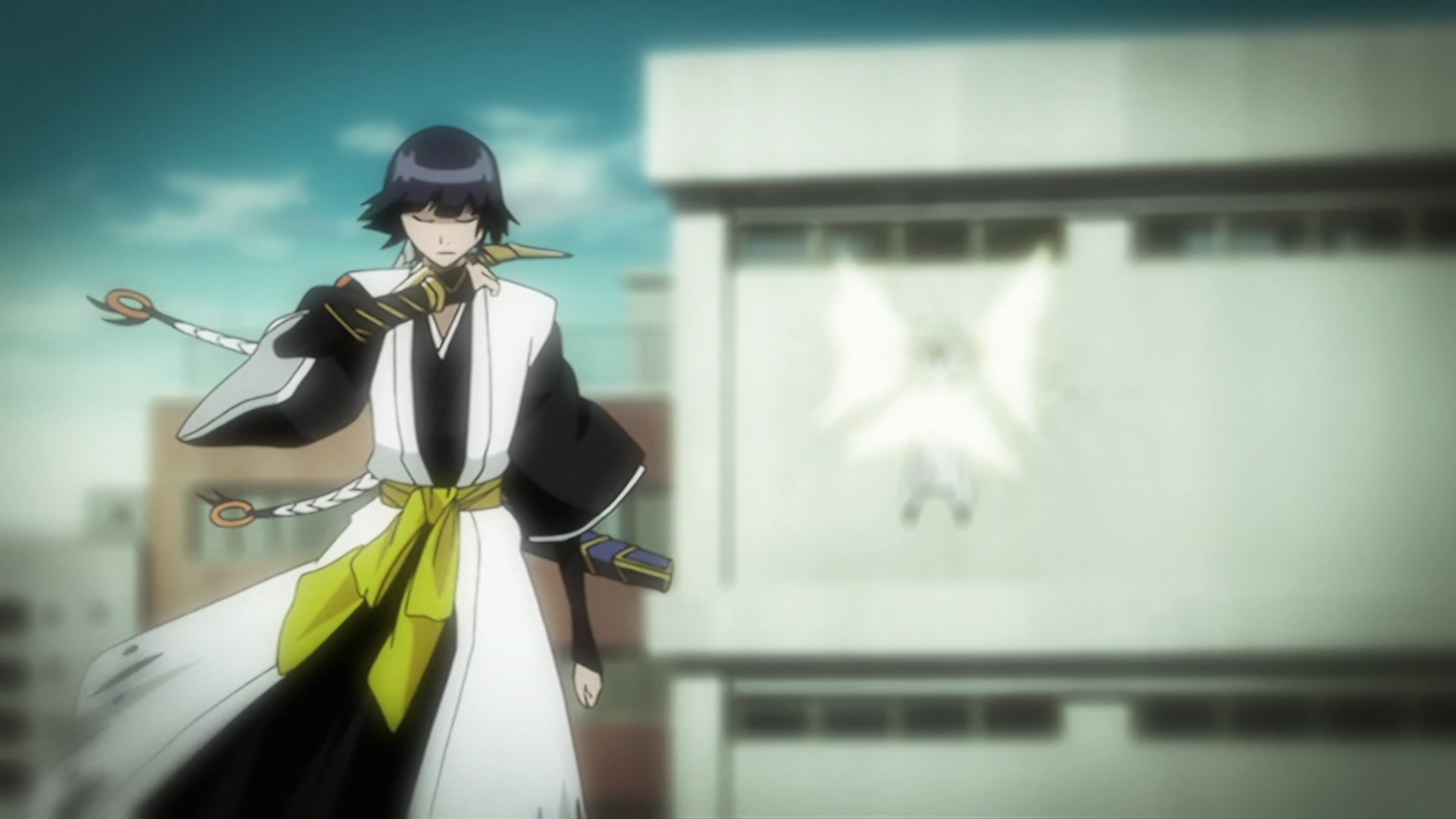 Bleach Ep 222: The Most Evil Tag!? Soi Fon & Omaeda @ 00:06:20