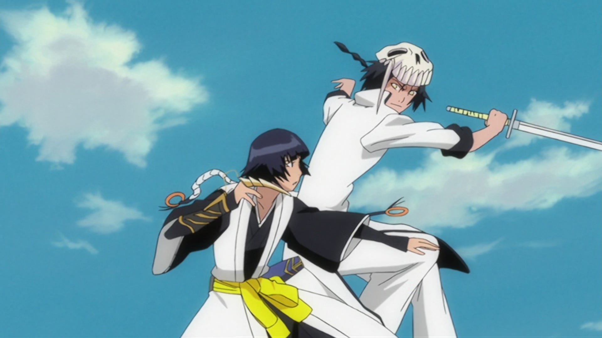 Bleach Ep 222: The Most Evil Tag!? Soi Fon & Omaeda @ 00:06:39