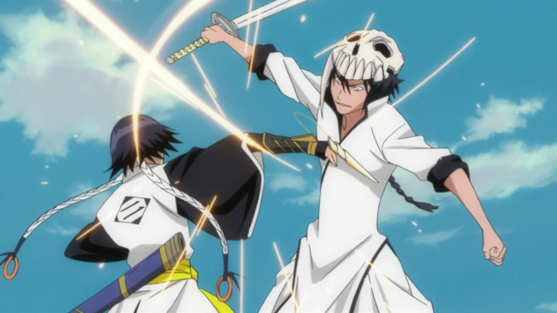 Bleach Ep 222: The Most Evil Tag!? Soi Fon & Omaeda @ 00:06:44