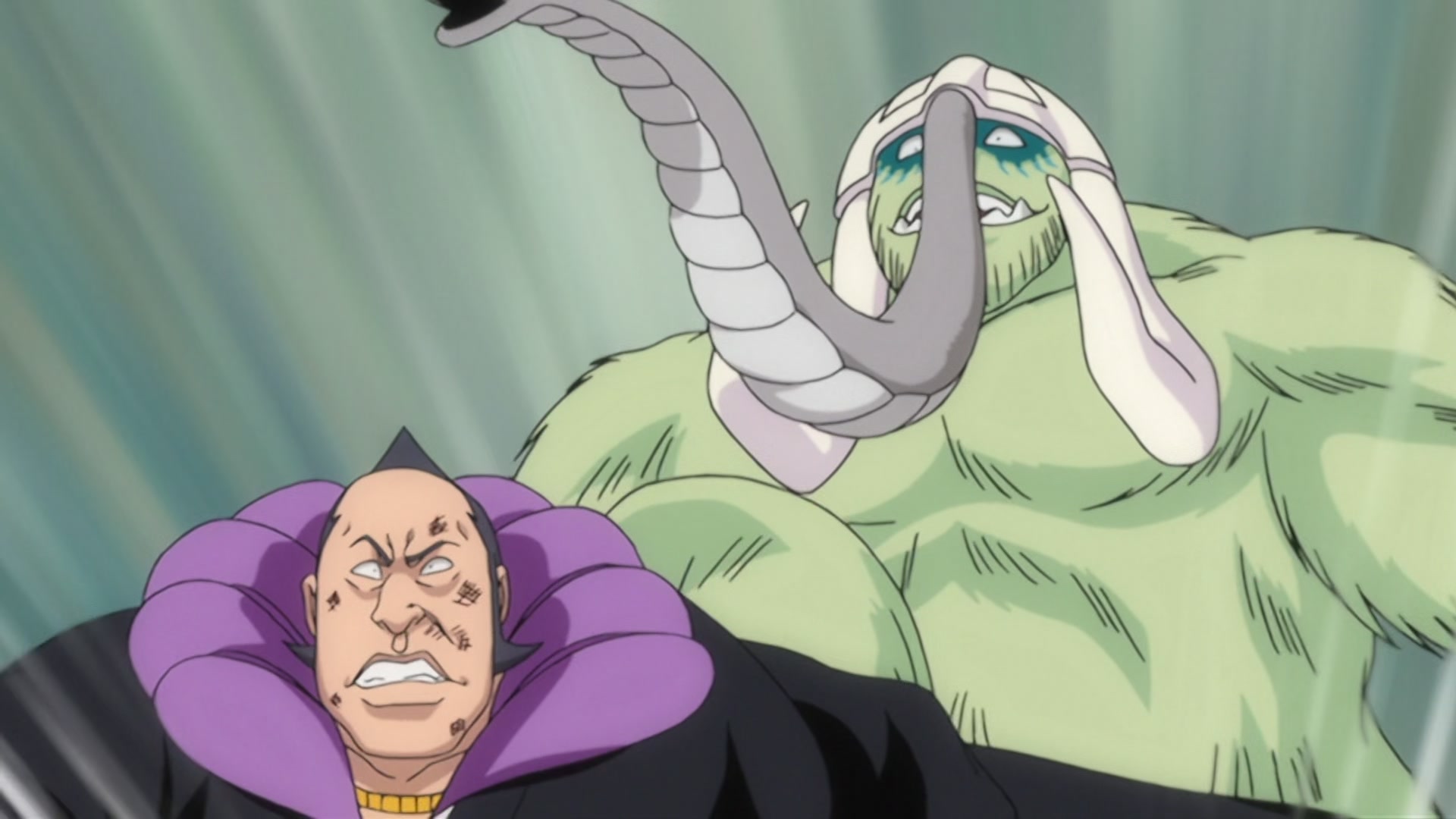 Bleach Ep 222: The Most Evil Tag!? Soi Fon & Omaeda @ 00:14:25