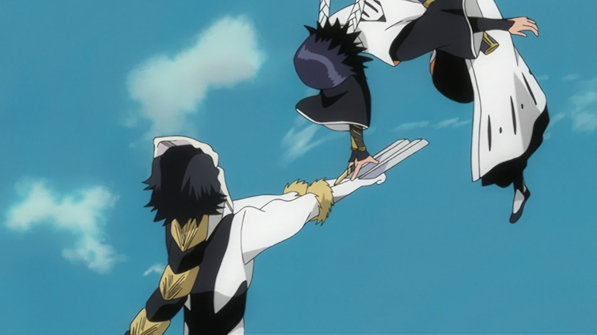 Bleach Ep 222: The Most Evil Tag!? Soi Fon & Omaeda @ 00:16:48