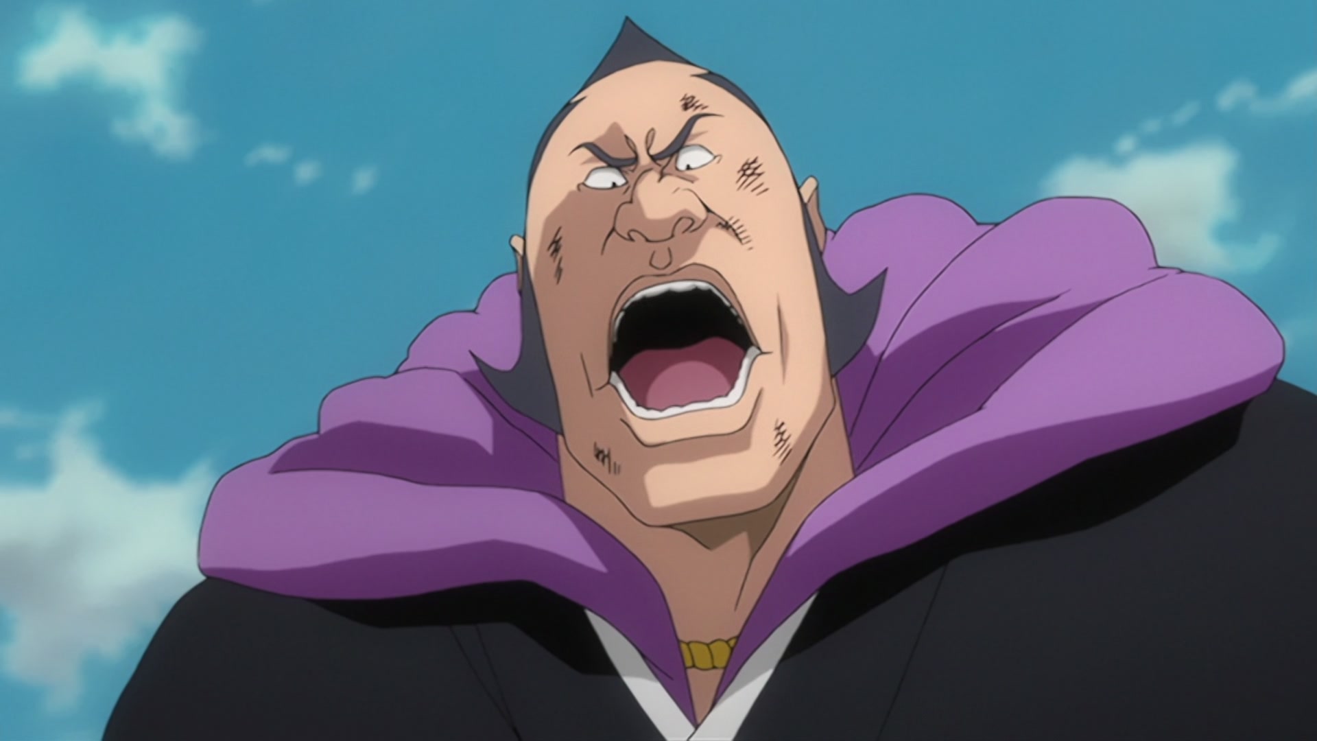 Bleach Ep 222: The Most Evil Tag!? Soi Fon & Omaeda @ 00:18:14