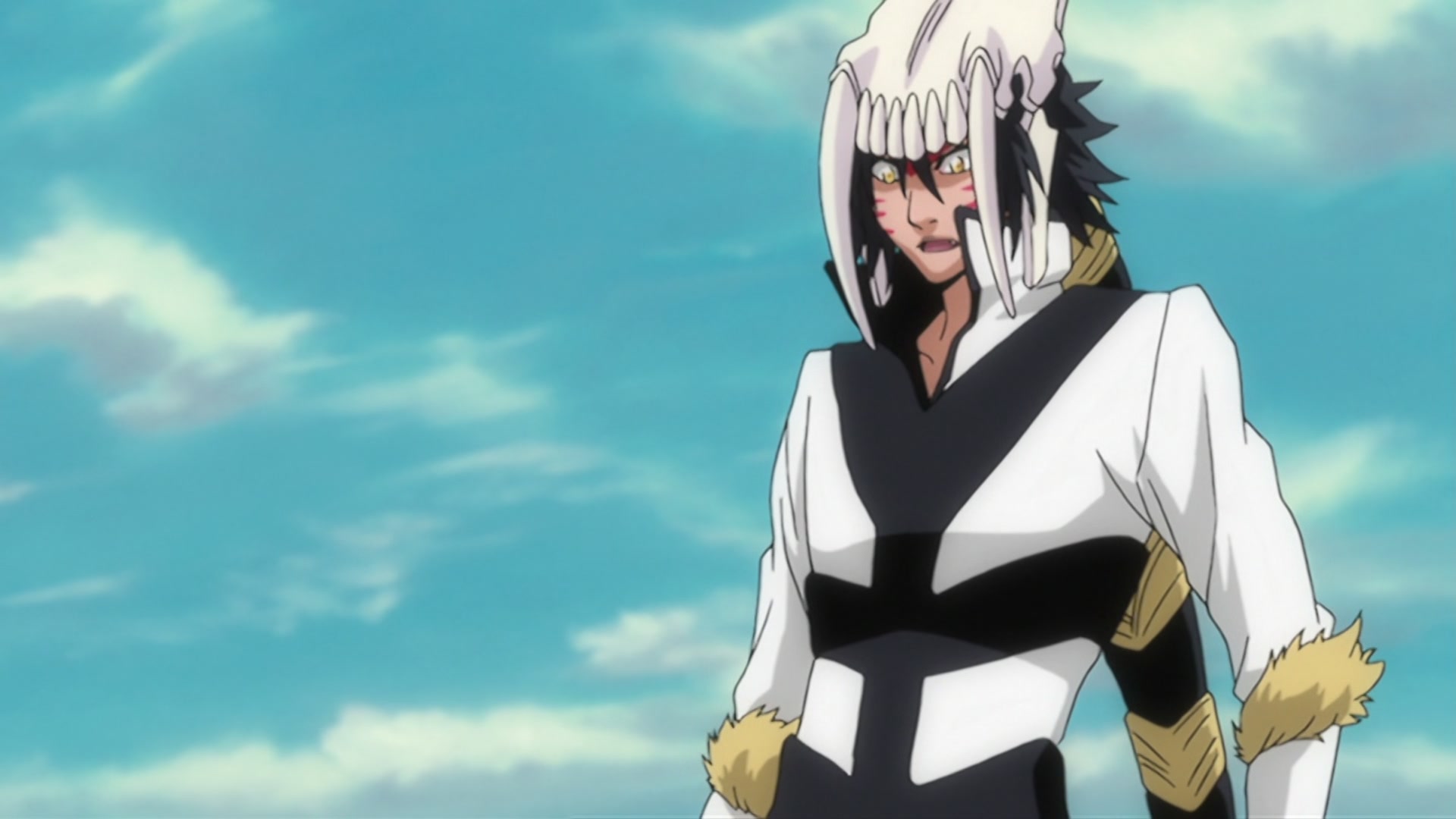 Bleach Ep 222: The Most Evil Tag!? Soi Fon & Omaeda @ 00:19:39