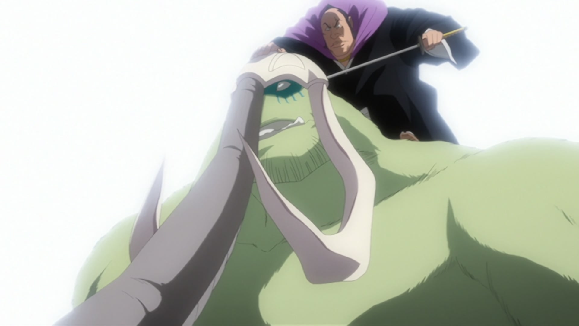 Bleach Ep 223: A Miraculous Body! Ggio Releases @ 00:03:19