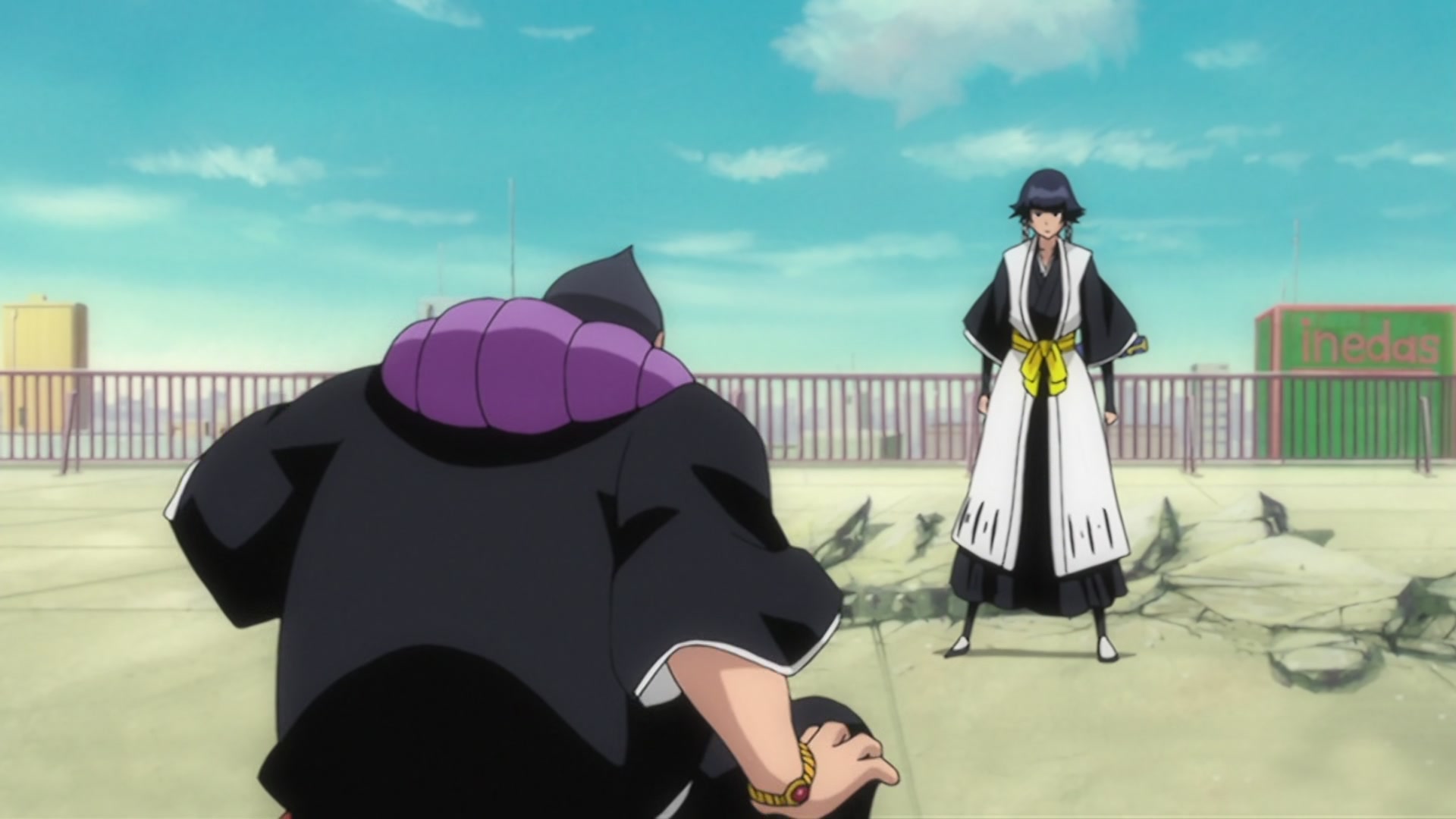 Bleach Ep 223: A Miraculous Body! Ggio Releases @ 00:05:42