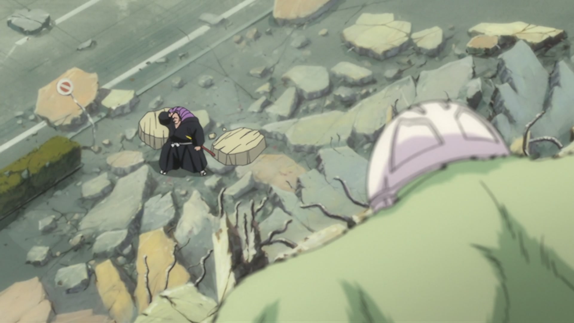 Bleach Ep 223: A Miraculous Body! Ggio Releases @ 00:10:13