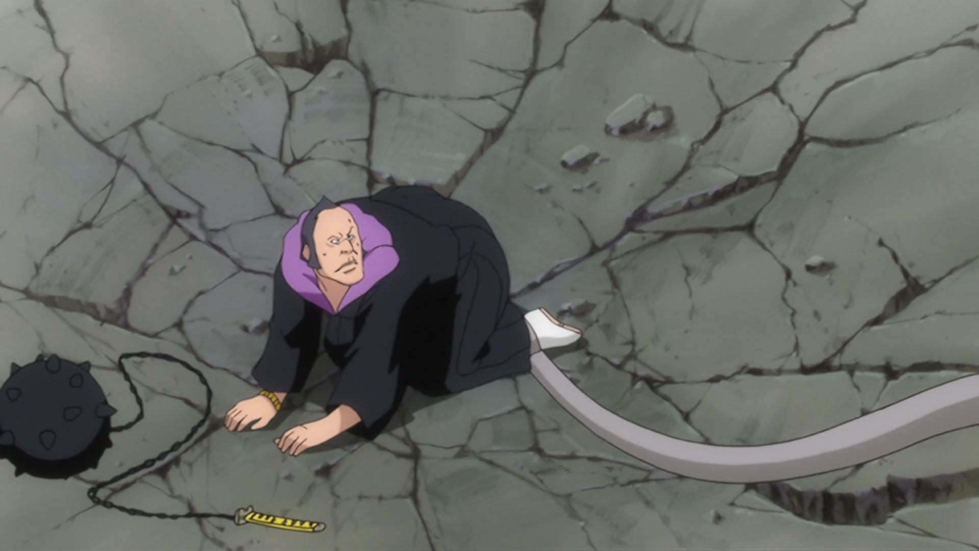 Bleach Ep 223: A Miraculous Body! Ggio Releases @ 00:12:02
